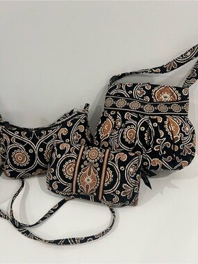 Vera Bradley Mocha Latte Collection| Retired Print